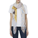 MEGEVE SUNDIAL SILK SCARF