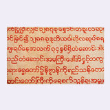 BURMESE SILK SCARF