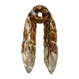 ITALIAN MEADOW SILK SCARF
